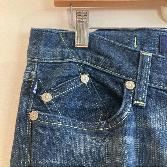 ROCK & REPUBLIC Sz 30 Low Rise Bootcut Kurt in Voracious Blue US Made Jeans NEW - Picture 8 of 11